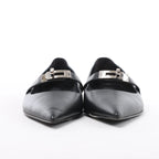 Hermès Kelly 25SS Leather Ballet Flat in Black 251002Z, Size EU 36