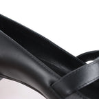 Hermès Kelly 25SS Leather Ballet Flat in Black 251002Z, Size EU 36