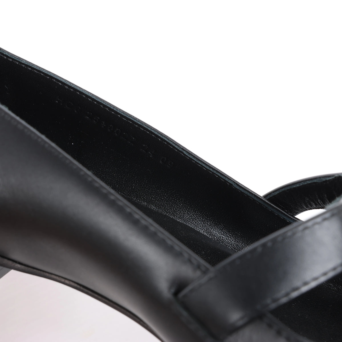 Hermès Kelly 25SS Leather Ballet Flat in Black 251002Z, Size EU 36