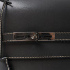 HERMÈS Kelly Depeche 38 Cushbell Handbag in Gray □F: 2002