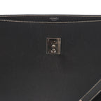 HERMÈS Kelly Depeche 38 Cushbell Handbag in Gray □F: 2002