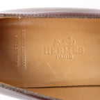 HERMES Kelly Leather Pumps in Brown, Size 38 EU
