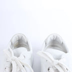 Hermès White Kid Leather Sneakers 38 251075Z