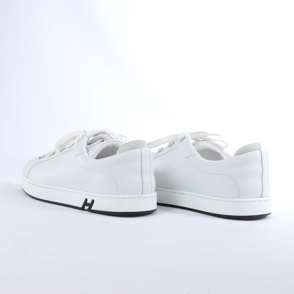 Mocasines de piel HERMES Paris en negro, talla 38.5 EU
