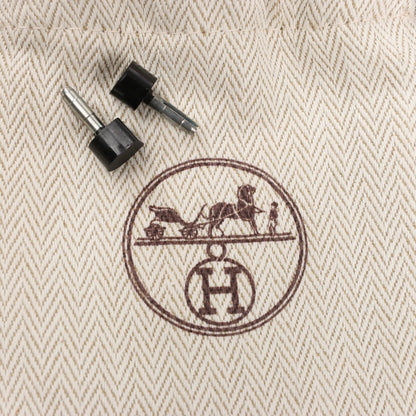 Hermes Leather Ankle Boots in Black, Size 38.5 EU