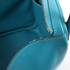 Hermes Lindy 30 Veau Swift 2Way Handbag in Turquoise □K: 2007