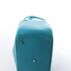Hermes Lindy 30 Veau Swift 2Way Handbag in Turquoise □K: 2007