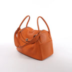 Hermès Lindy 34 Taurillon Clemence 2Way Handbag Orange □R: 2014