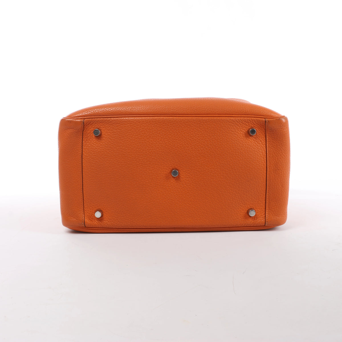 Hermès Lindy 34 Taurillon Clemence 2Way Handbag Orange □R: 2014