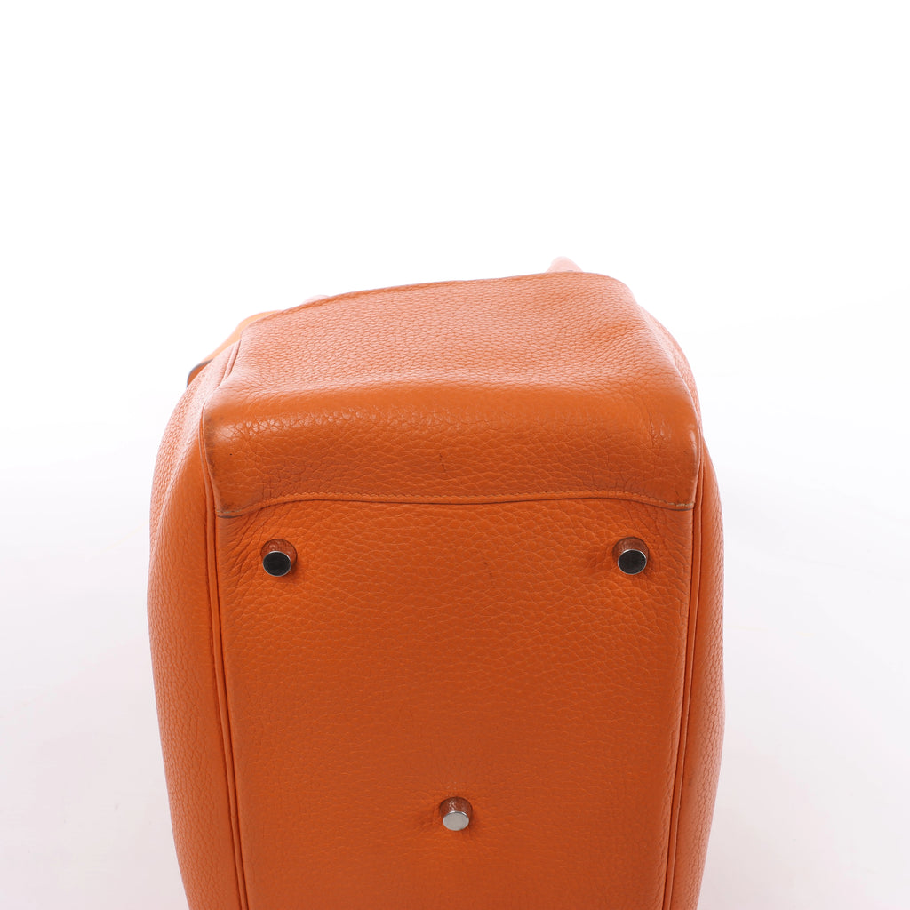 Hermès Lindy 34 Taurillon Clemence 2Way Handbag Orange □R: 2014