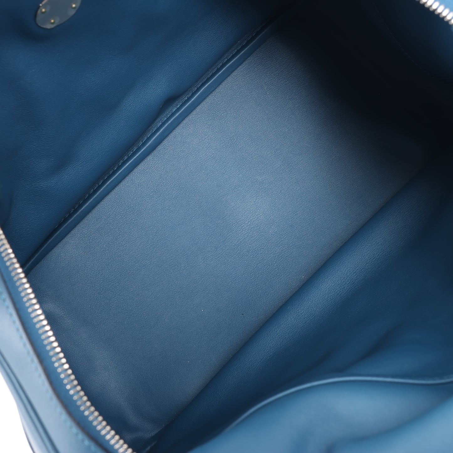 Hermes Lindy 34 Veau Swift Blue de galice Silver Metal Fittings 2Way Handbag □R: 2014