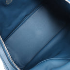 Hermes Lindy 34 Veau Swift Blue de galice Silver Metal Fittings 2Way Handbag □R: 2014
