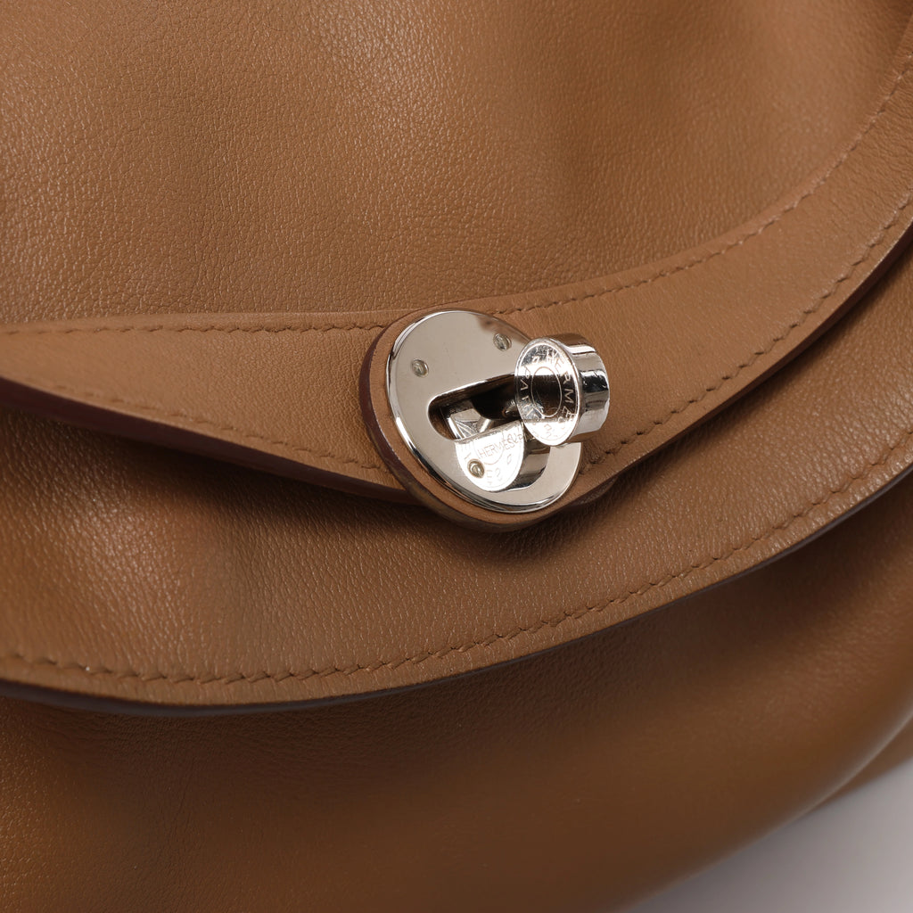 Hermès Lindy 34 Veau Swift Leather 2Way Handbag in Brown □L: 2008