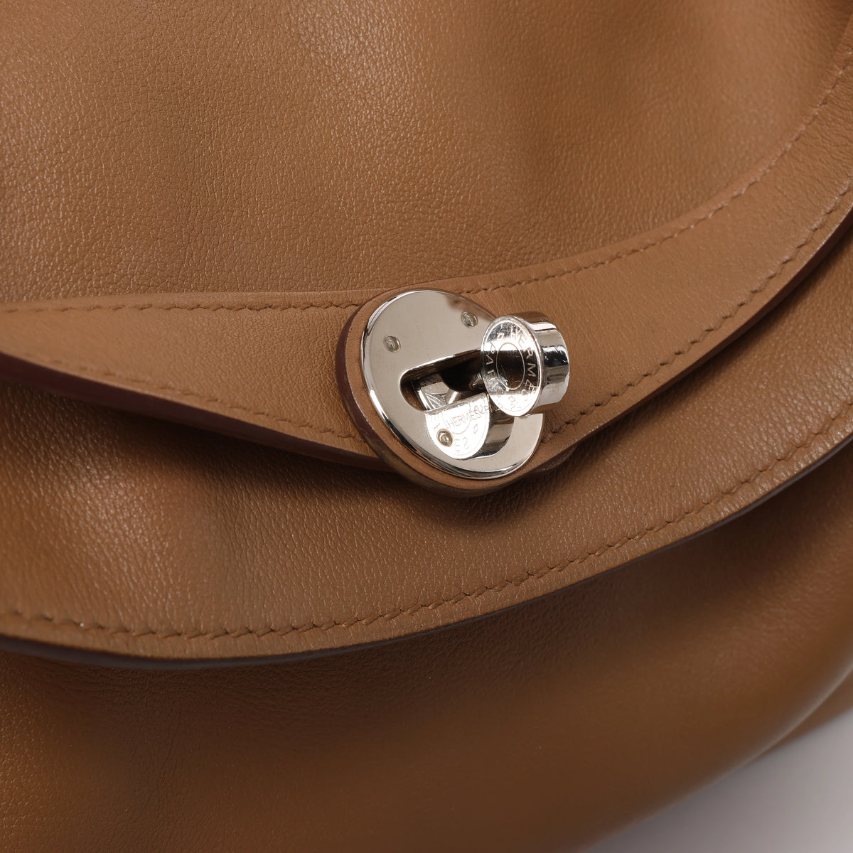 Hermès Lindy 34 Veau Swift Leather 2Way Handbag in Brown □L: 2008