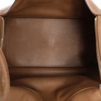Hermès Lindy 34 Veau Swift Leather 2Way Handbag in Brown □L: 2008