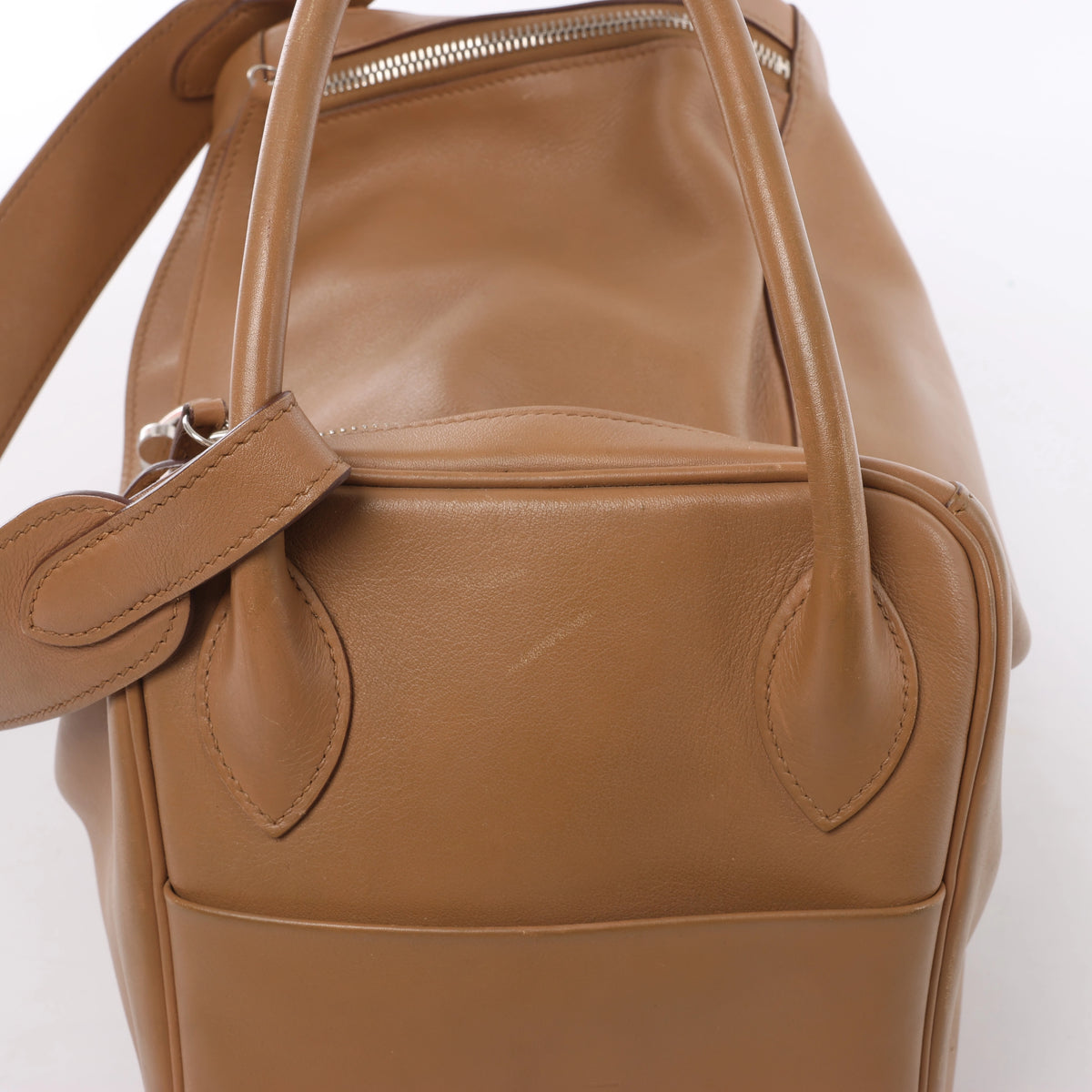 Bolso HERMES Victoria 43 Taurillon Clemence en marrón □L: 2008