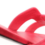 HERMES OASIS Suede Sandals in Pink, Size 38 EU