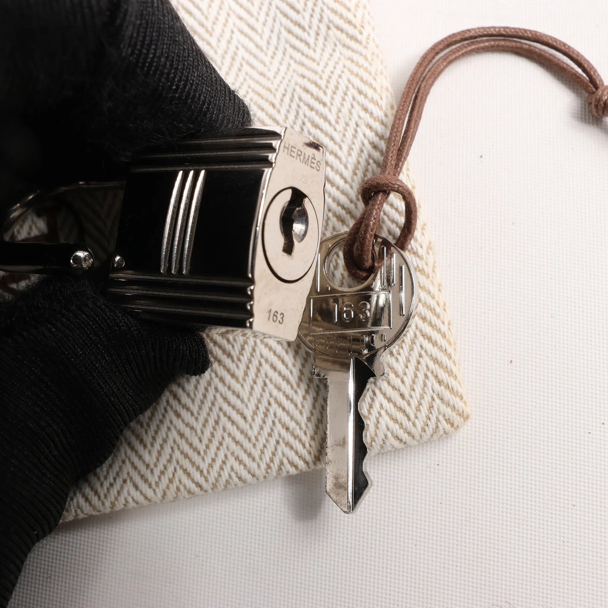 HERMES Picotin Lock 18 PM Taurillon Clemence Handbag in Blue □Q:2013