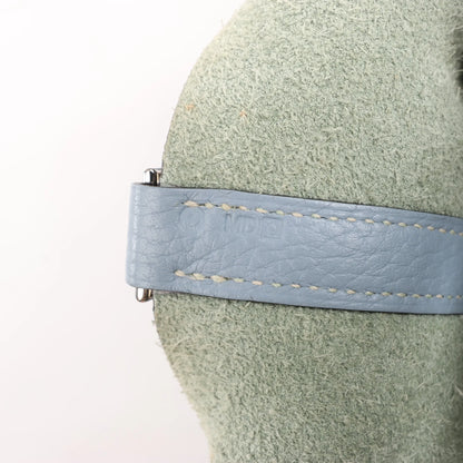 HERMES Picotin Lock 18 PM Taurillon Clemence Handbag in Blue □Q:2013