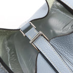 HERMES Picotin Lock 18 PM Taurillon Clemence Handbag in Blue □Q:2013