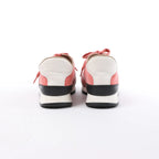 Hermès Quick Leather x Suede Sneakers in Pink, Size EU 37