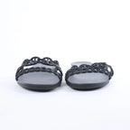 Sandalias de goma Rivage de HERMES en negro, talla 36 UE