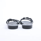 Sandalias de goma Rivage de HERMES en negro, talla 36 UE