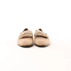 Hermès Royal Suede Loafer in Beige, Size 38.5 EU