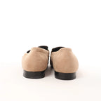 Hermès Royal Suede Loafer in Beige, Size 38.5 EU