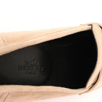 Hermès Royal Suede Loafer in Beige, Size 38.5 EU