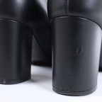 Hermès Saint Germain Leather Ankle Boots in Black, size 36