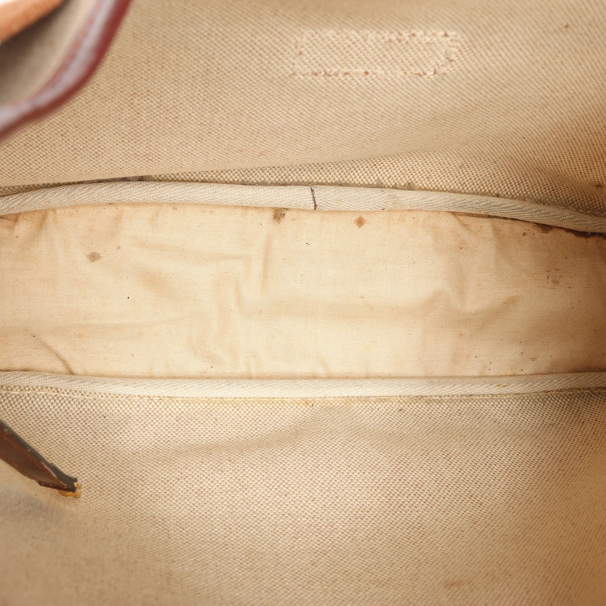 Hermes Sako Toile H Shoulder Bag in Brown ○O:1985
