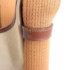 Hermes Sako Toile H Shoulder Bag in Brown ○O:1985