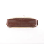 Hermes Sako Toile H Shoulder Bag in Brown ○O:1985