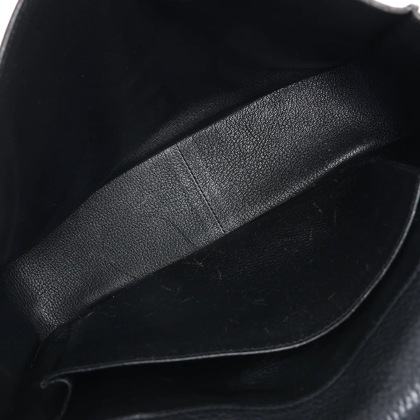 HERMES Steve Caporal 27 Taurillon Clemence in Black and Silver Metal Fittings Crossbody Bag  X: 2016