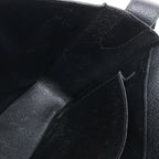 HERMES Steve Caporal 27 Taurillon Clemence in Black and Silver Metal Fittings Crossbody Bag  X: 2016