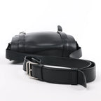 HERMES Steve Caporal 27 Taurillon Clemence in Black and Silver Metal Fittings Crossbody Bag  X: 2016
