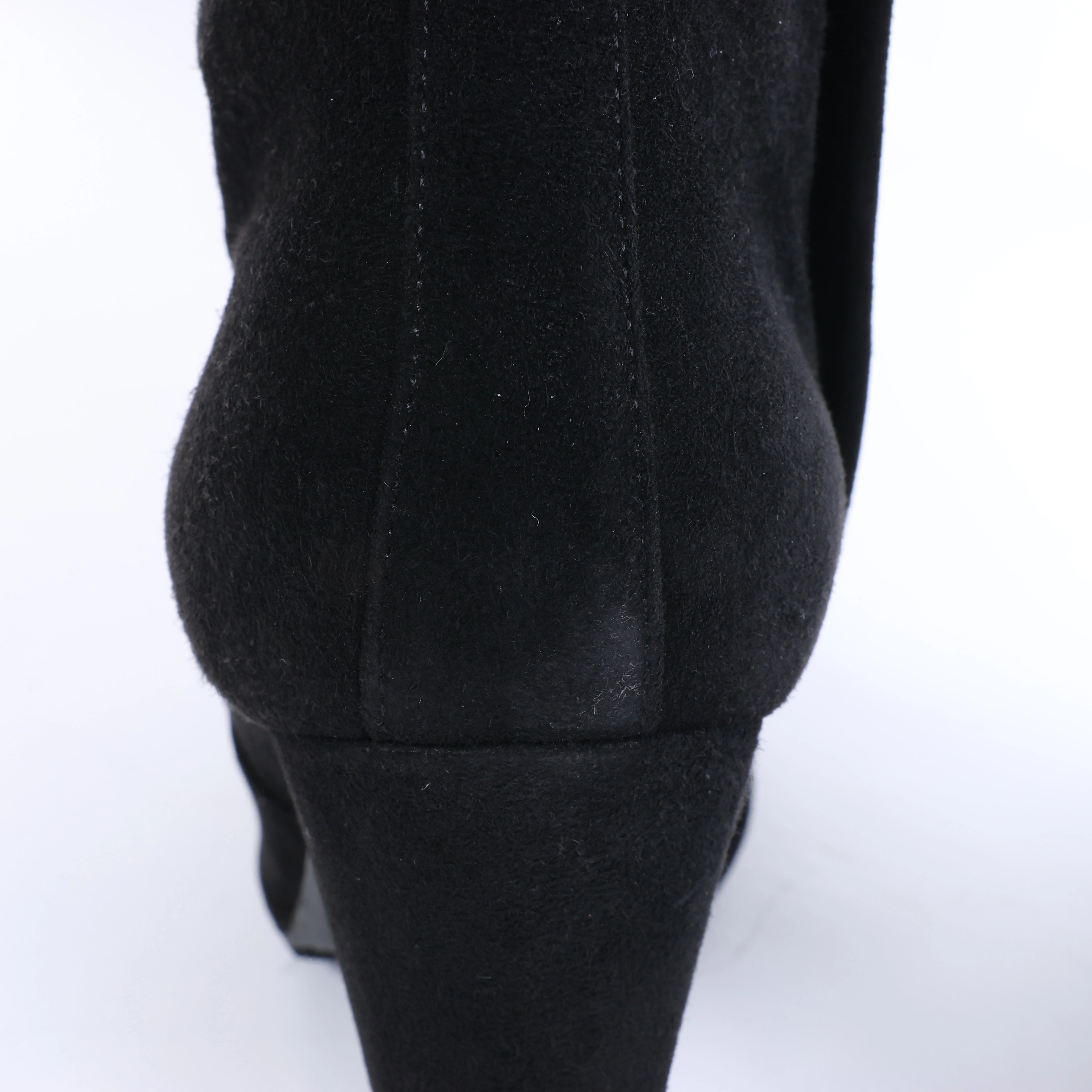 Botas largas de ante Hermes en marrón, talla 37.5 UE
