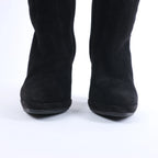 Botas largas de ante Hermes en marrón, talla 37.5 UE