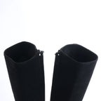 Botas largas de ante Hermes en marrón, talla 37.5 UE