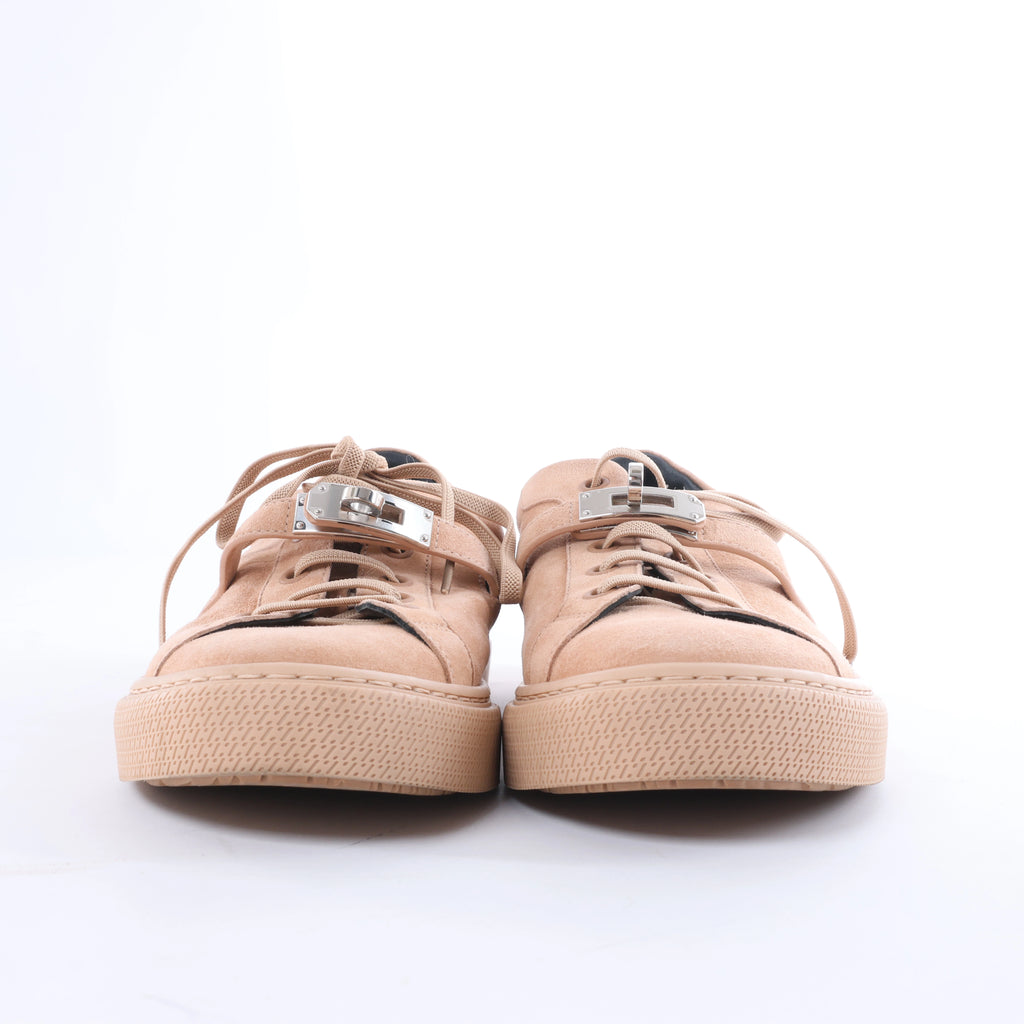 Hermès Day Suede Sneakers in Beige RG222181Z, Size EU 37