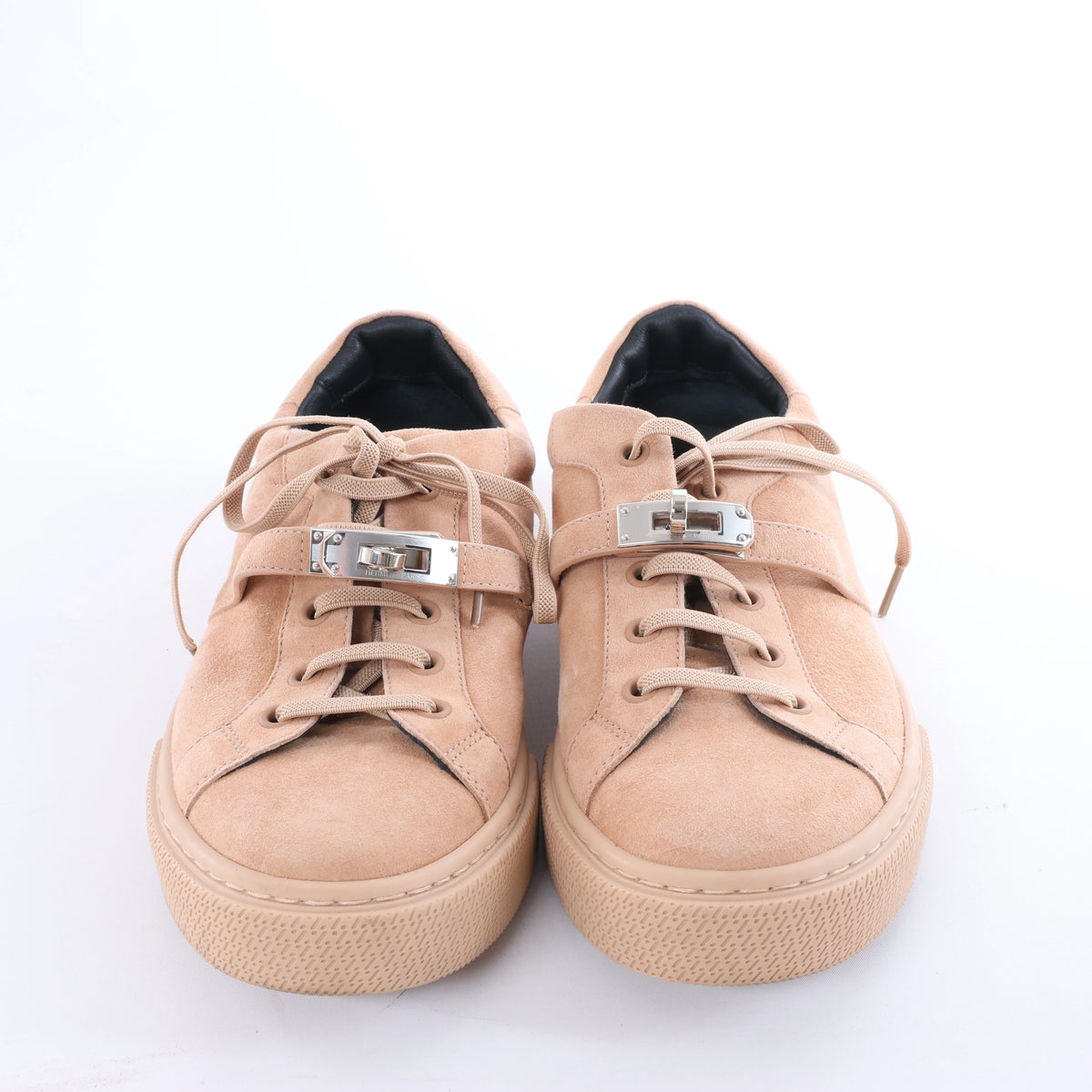 Hermès Day Suede Sneakers in Beige RG222181Z, Size EU 37