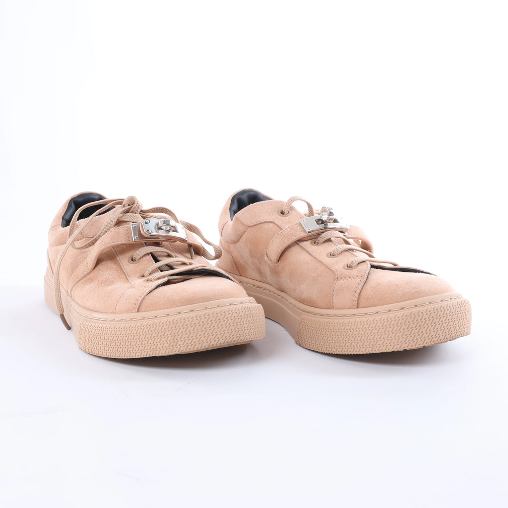 Hermès Day Suede Sneakers in Beige RG222181Z, Size EU 37