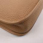 Hermès Evelyne Taurillon Clemence Maxi Quadrille TPM Chai Shoulder bag U:2022