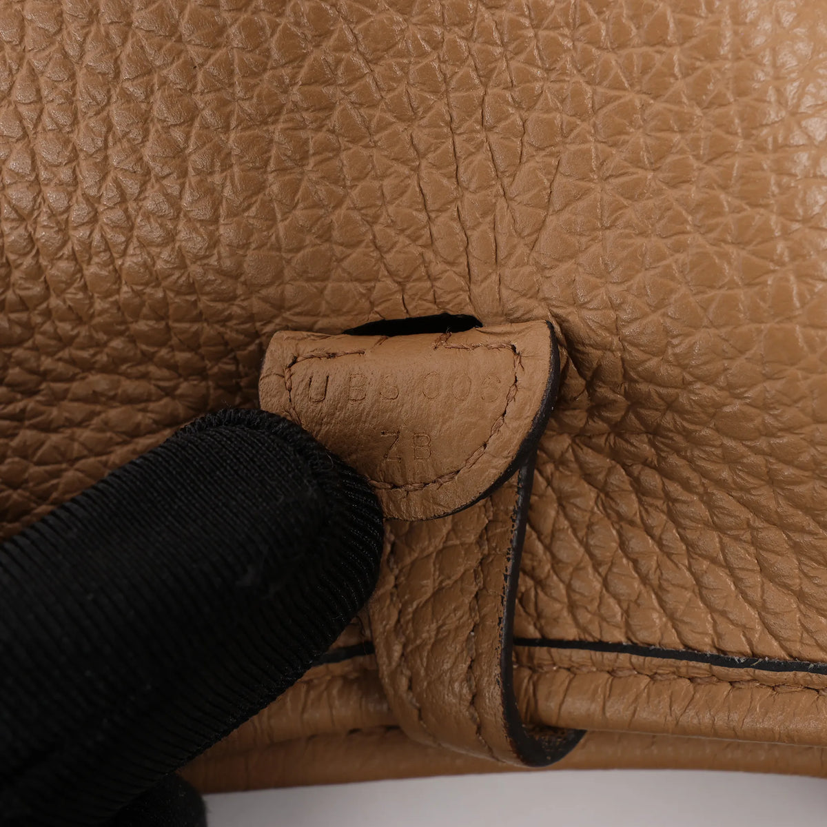 Hermès Evelyne Taurillon Clemence Maxi Quadrille TPM Chai Shoulder bag U:2022