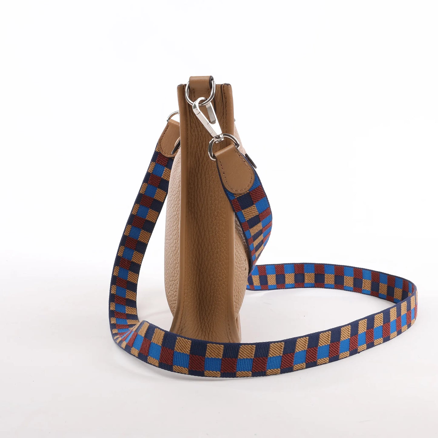 Hermès Evelyne Taurillon Clemence Maxi Quadrille TPM Chai Shoulder bag U:2022