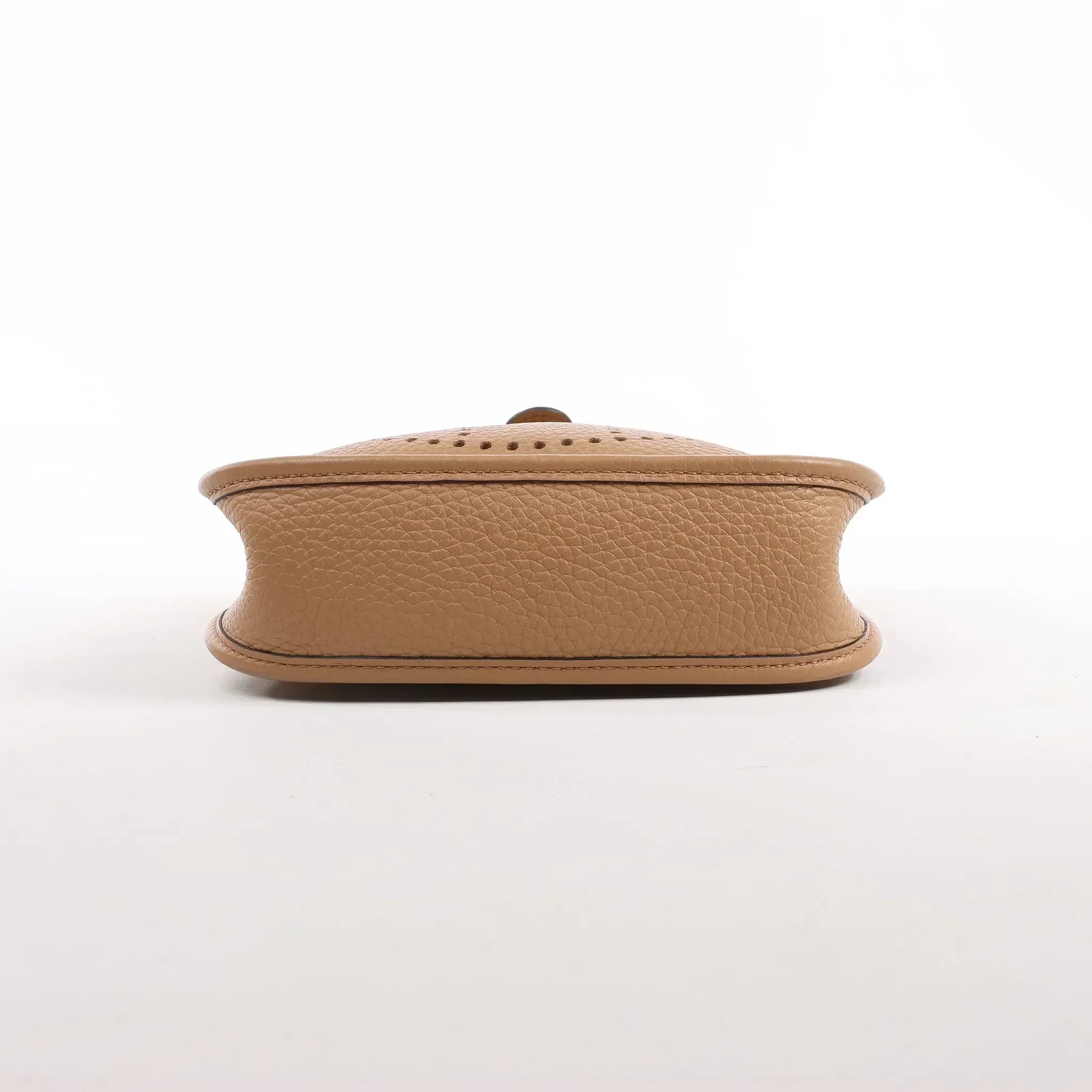 Hermès Evelyne Taurillon Clemence Maxi Quadrille TPM Chai Shoulder bag U:2022