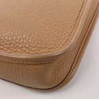 Hermès Evelyne Taurillon Clemence Maxi Quadrille TPM Chai Shoulder bag U:2022