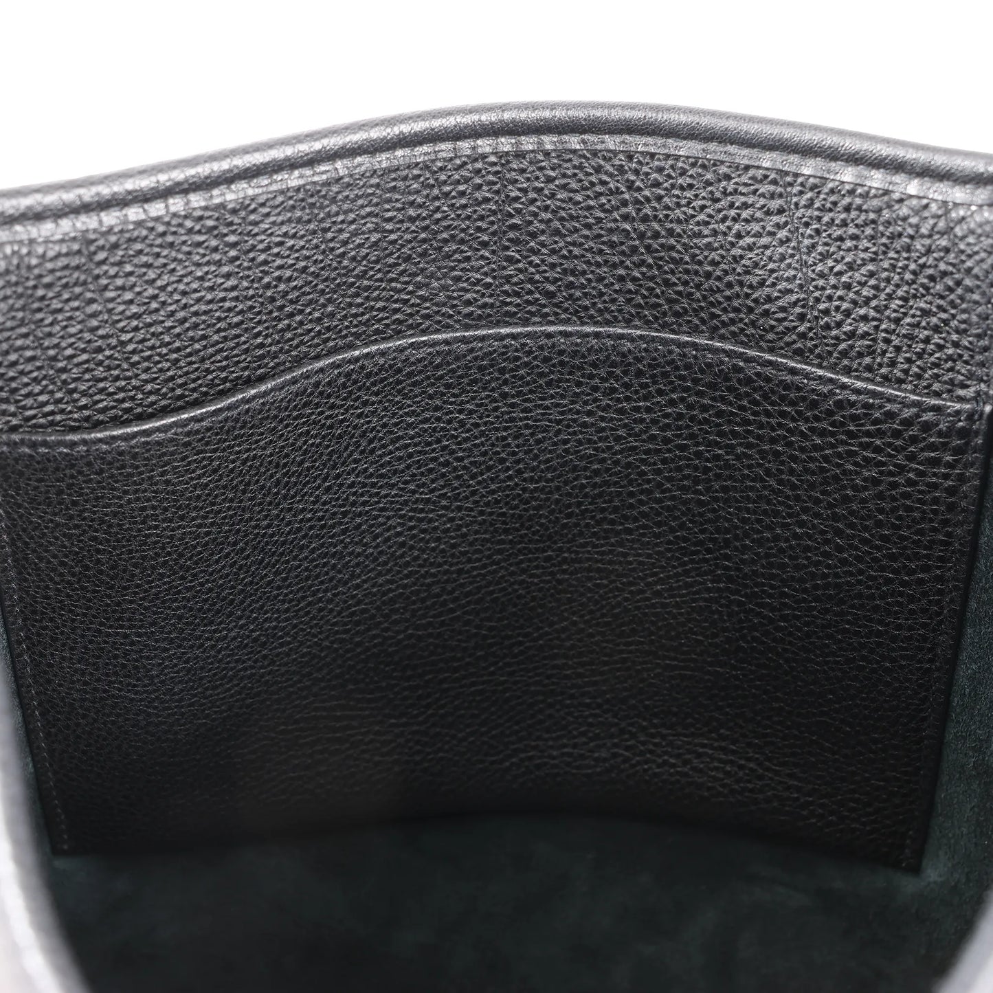 Hermes Evelyne 1 29 PM Togo Leather Shoulder Bag in Black □G:2003