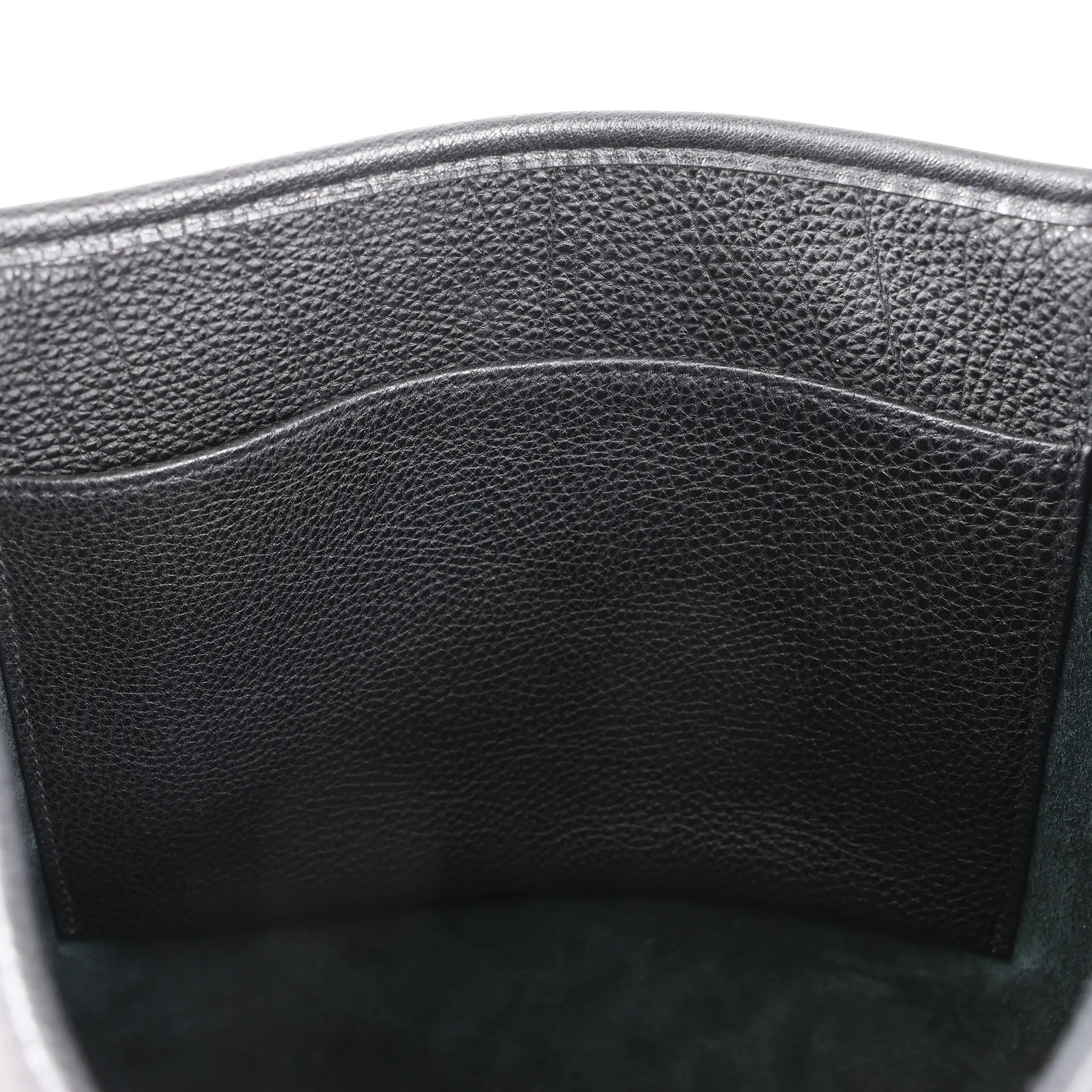 Hermes Evelyne 1 29 PM Togo Leather Shoulder Bag in Black □G:2003